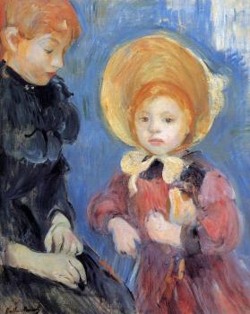 Berthe Morisot : The Black Finger Bandage